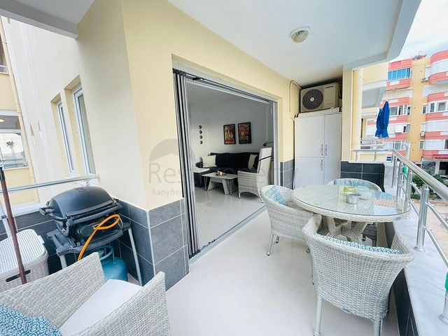 Wohnung 100 Meter vom Meer entfernt mit 1+1 Grundriss in der exklusiven Gegend von Oba