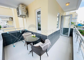 Wohnung 100 Meter vom Meer entfernt mit 1+1 Grundriss in der exklusiven Gegend von Oba