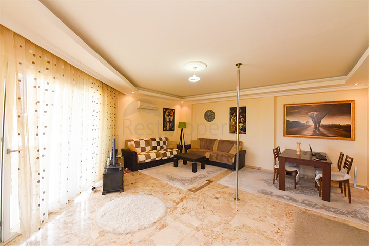 Möblierte 2+1-Wohnung in Mahmutlar