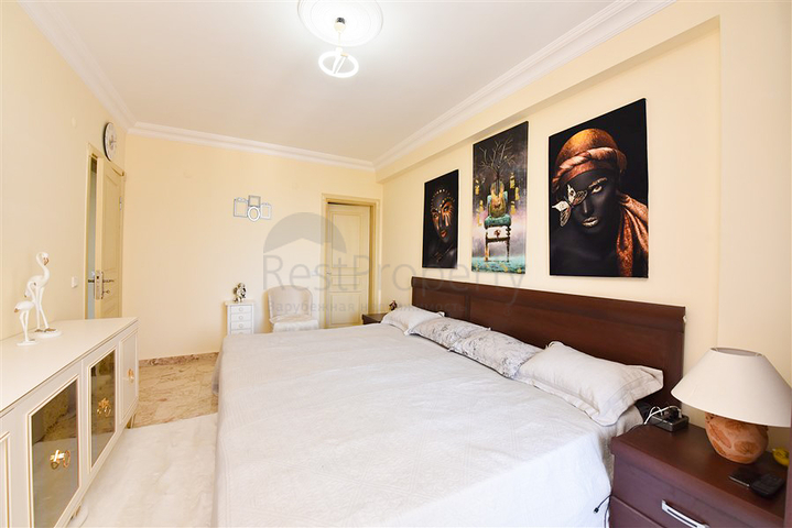 Möblierte 2+1-Wohnung in Mahmutlar