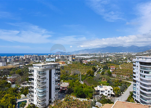 Möblierte 2+1-Wohnung in Mahmutlar