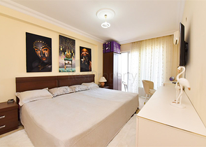 Möblierte 2+1-Wohnung in Mahmutlar