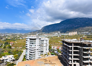 Möblierte 2+1-Wohnung in Mahmutlar