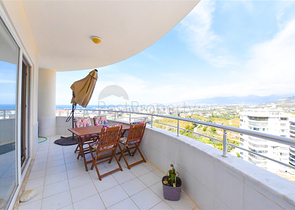 Möblierte 2+1-Wohnung in Mahmutlar