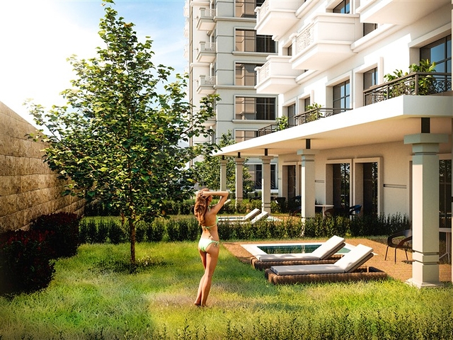 1+1 Wohnung im Stadtteil Mahmutlar