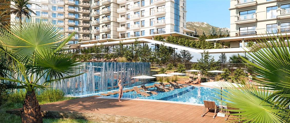 1+1 Wohnung im Stadtteil Mahmutlar