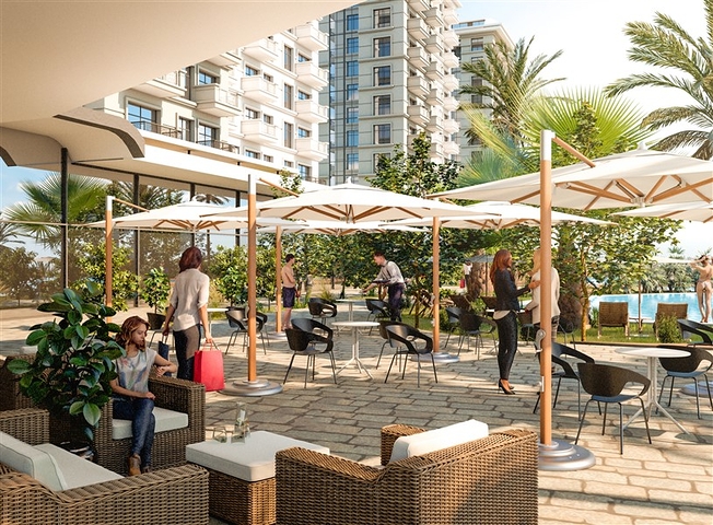 1+1 Wohnung im Stadtteil Mahmutlar