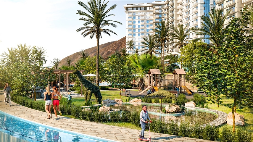 1+1 Wohnung im Stadtteil Mahmutlar