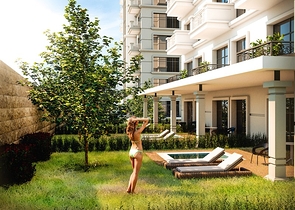 1+1 Wohnung im Stadtteil Mahmutlar