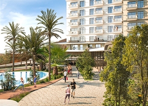 1+1 Wohnung im Stadtteil Mahmutlar