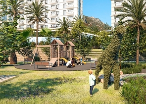 1+1 Wohnung im Stadtteil Mahmutlar