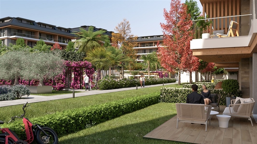 Ein Premium-Komplex mit Hotelinfrastruktur im Bezirk Oba