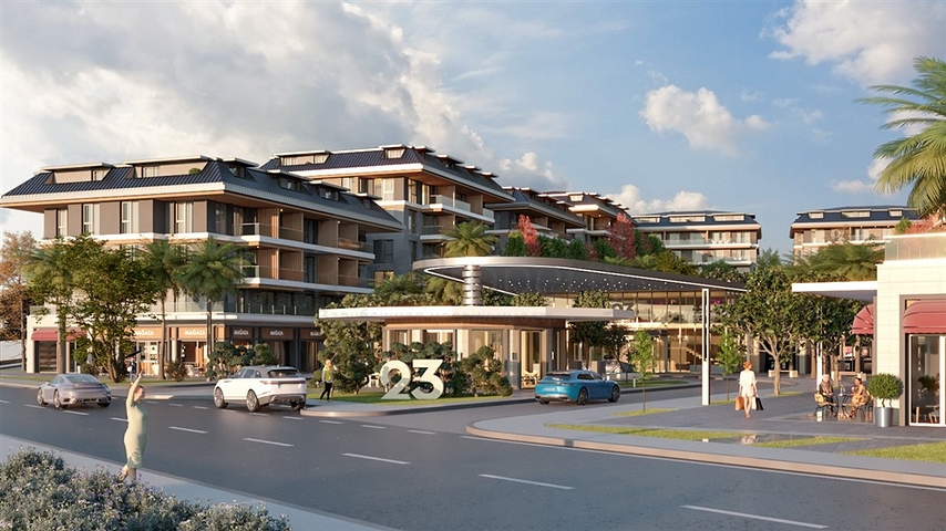 Ein Premium-Komplex mit Hotelinfrastruktur im Bezirk Oba