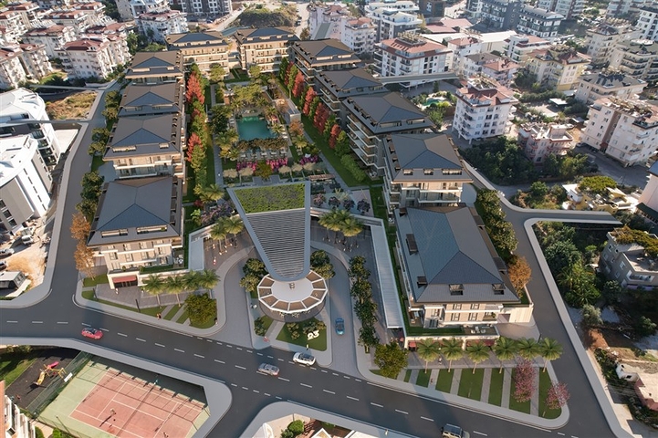 Ein Premium-Komplex mit Hotelinfrastruktur im Bezirk Oba