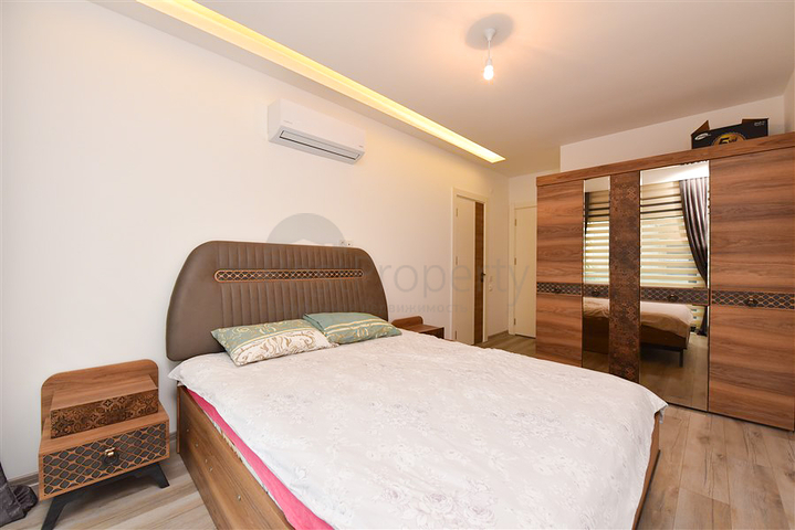 Geräumige 3+1 Wohnung im Zentrum von Alanya