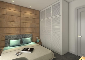 1+1 in einem im Bau befindlichen Komplex im Bezirk Mahmutlar