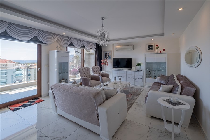 3+1 Penthouse mit Meerblick im Stadtteil Djikcilli