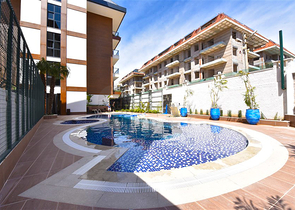 1+1 Wohnung nur 300m vom Kleopatra Strand entfernt