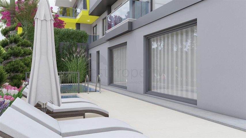 1+1 Wohnung in Gazipaşa