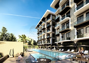 Wohnungen in einer neuen Wohnanlage im Stadtteil Kestel