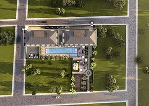 Wohnungen in einer neuen Wohnanlage im Stadtteil Kestel