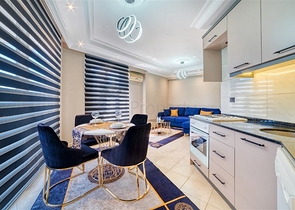 Wohnung 500 m vom Meer entfernt vom Eigentümer mit 1+1 Grundriss im Stadtteil Tosmur  