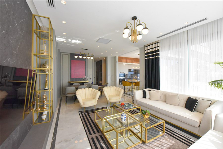 4+1 Villa mit Panoramablick auf das Meer 