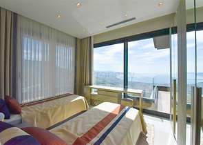 4+1 Villa mit Panoramablick auf das Meer 