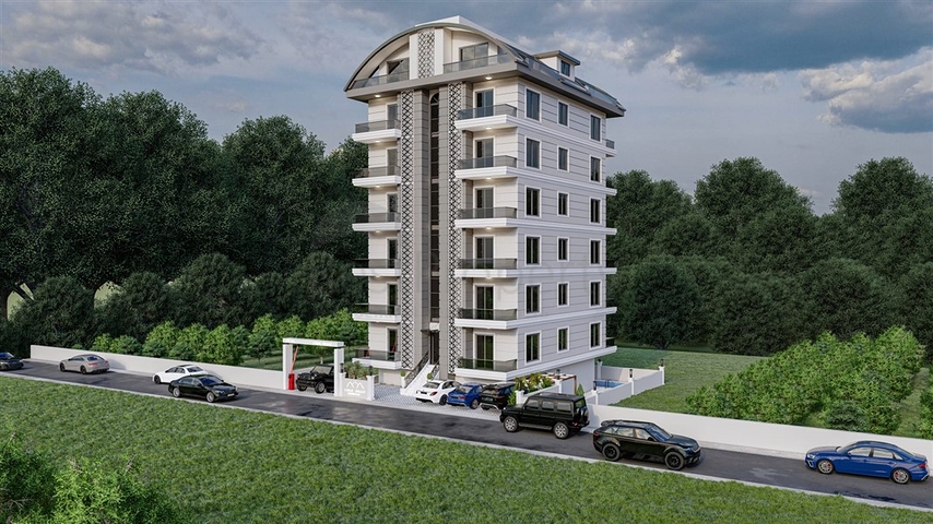 Neues Bauprojekt im Stadtteil Mahmutlar