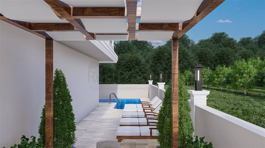 Neues Bauprojekt im Stadtteil Mahmutlar