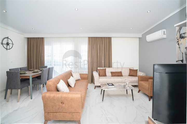 Penthouse 2+1 im Stadtteil Kestel, nur 350 m vom Meer entfernt 