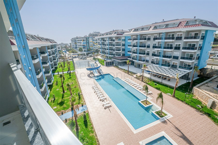 Penthouse 2+1 im Stadtteil Kestel, nur 350 m vom Meer entfernt 