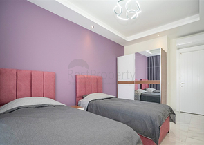 Penthouse 2+1 im Stadtteil Kestel, nur 350 m vom Meer entfernt 