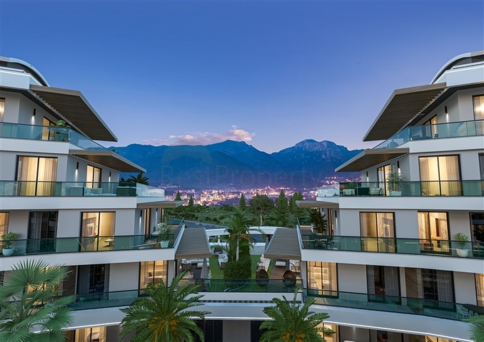 Wohnkomplex mit Infrastruktur im Bezirk Oba