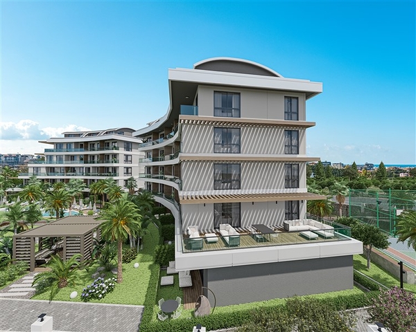 Wohnkomplex mit Infrastruktur im Bezirk Oba