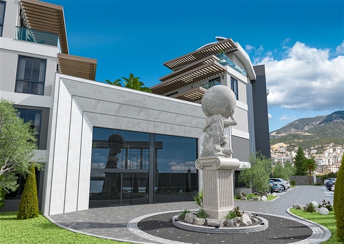 Wohnkomplex mit Infrastruktur im Bezirk Oba