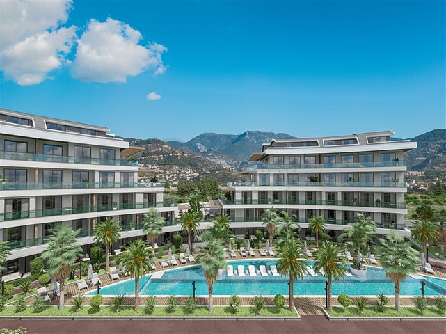 Wohnkomplex mit Infrastruktur im Bezirk Oba