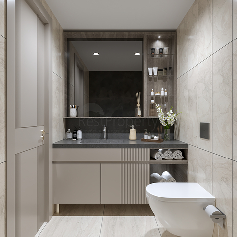 Investitionsprojekt in der Bauphase im Stadtteil Beylikdüzü 