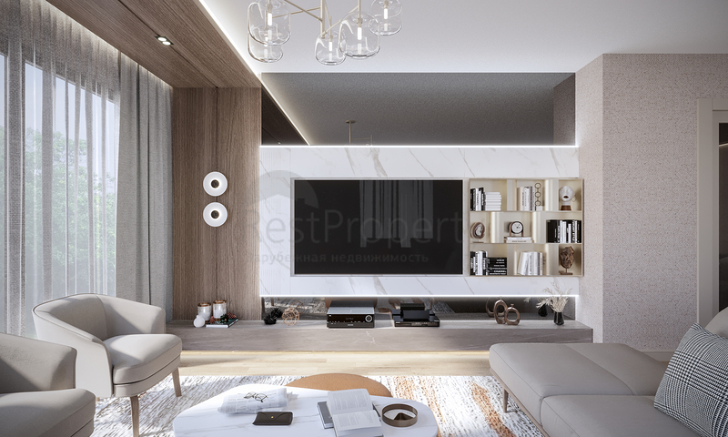 Investitionsprojekt in der Bauphase im Stadtteil Beylikdüzü 