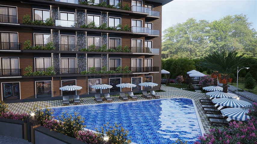 Neue Wohnanlage im Bezirk Oba