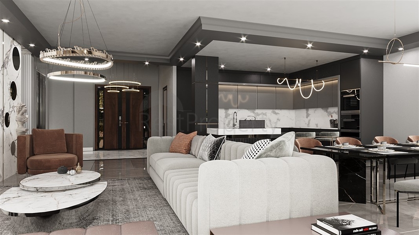 Wohnkomplex mit atemberaubenden Aussichten in der Gegend von Bektas