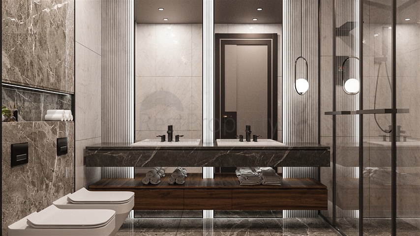 Wohnkomplex mit atemberaubenden Aussichten in der Gegend von Bektas