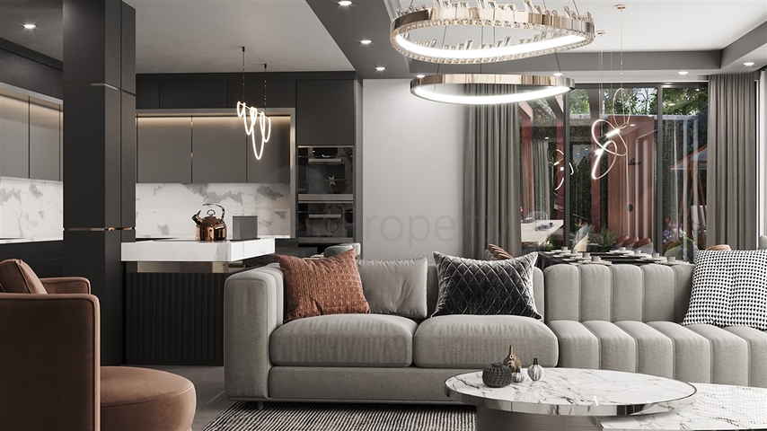 Wohnkomplex mit atemberaubenden Aussichten in der Gegend von Bektas