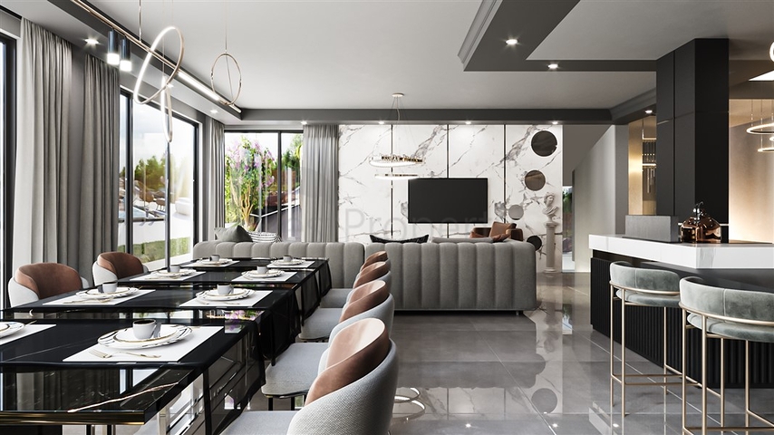 Wohnkomplex mit atemberaubenden Aussichten in der Gegend von Bektas