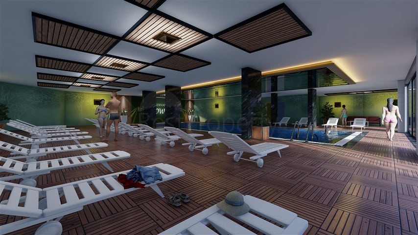 2+1 Wohnung in einem im Bau befindlichen Komplex im Stadtteil Okurcalar