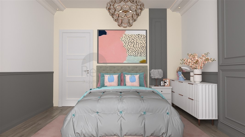 2+1 Wohnung in einem im Bau befindlichen Komplex im Stadtteil Okurcalar