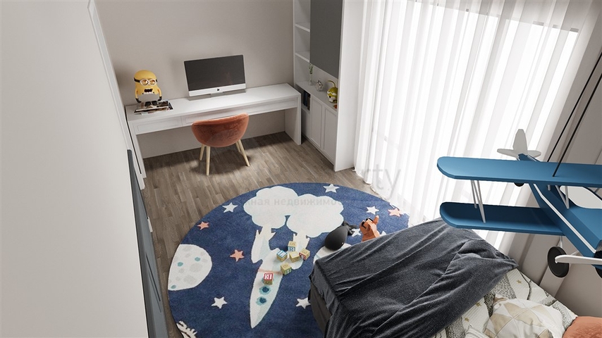 2+1 Wohnung in einem im Bau befindlichen Komplex im Stadtteil Okurcalar