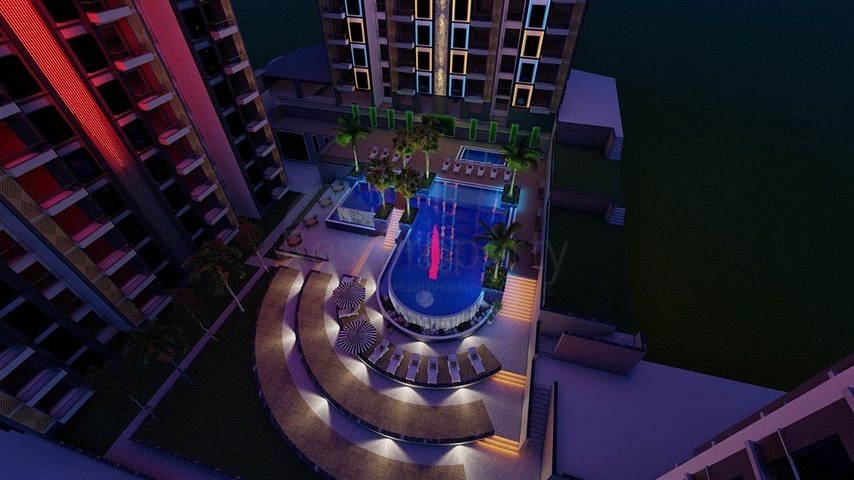 2+1 Wohnung in einem im Bau befindlichen Komplex im Stadtteil Okurcalar