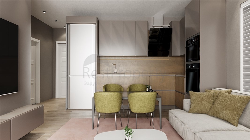 2+1 Wohnung in einem im Bau befindlichen Komplex im Stadtteil Okurcalar