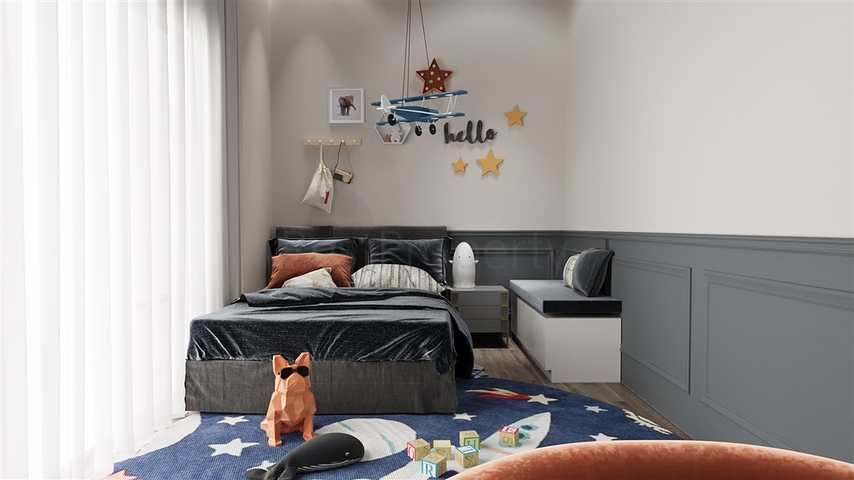 2+1 Wohnung in einem im Bau befindlichen Komplex im Stadtteil Okurcalar